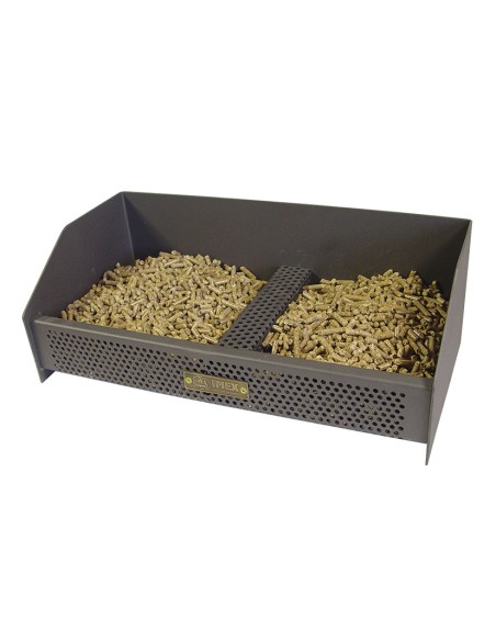 CESTA QUEMADOR PELLET DOBLE.49x25xh17 cm