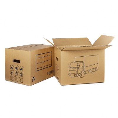 CAJA CARTON MUDANZA . 40X30X30 10U.