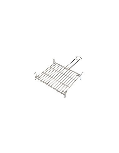 PARRILLA DOBLE ALAMBRE CINC.25X25CM