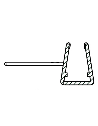 PERFIL 2 METROS JUNTA CRUCE 18MM 6/8MM