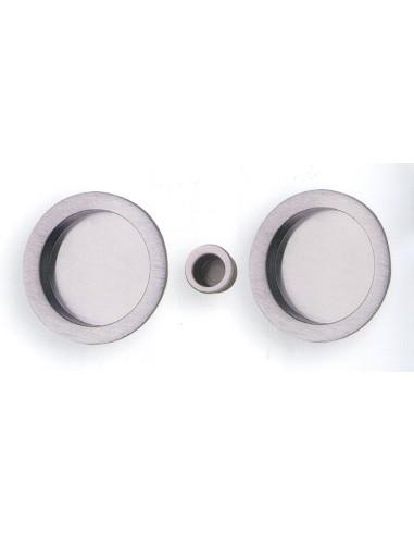 KIT TIRADORES CORREDERA NIQUEL SAT. 7610.NM