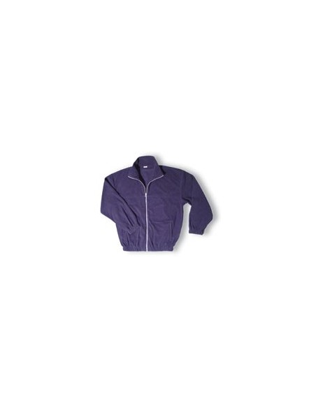 FORRO POLAR 2 BOLSILLOS AZUL T/L