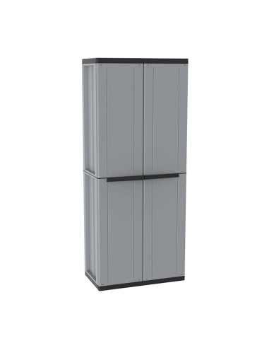 ARMARIO RESINA J-LINE  3 EST. GRIS/NEGRO