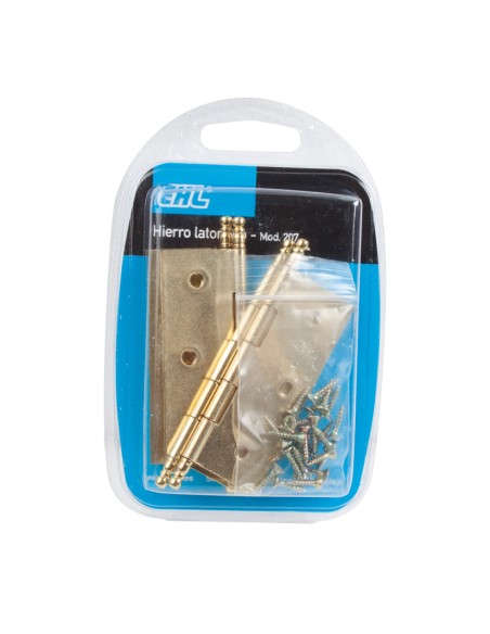 BISAGRA 207. FINAL. L.60X40 mm. 4 U. EHL