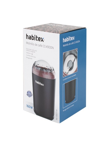 MOLINILLO CAFE CC4900N NEGRO HABITEX