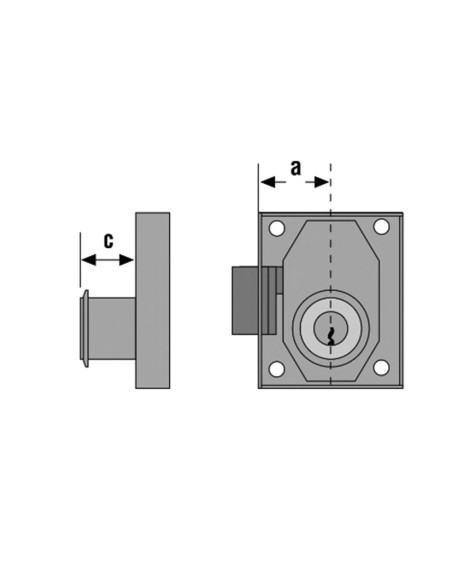 CERRAD.N.23RNM 35 MM BOMB.LARGO NIQ.MATE