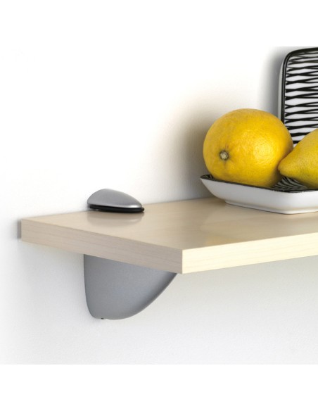 SOPORTE ESTANTE.3-40 MM. BLANCO. EHL