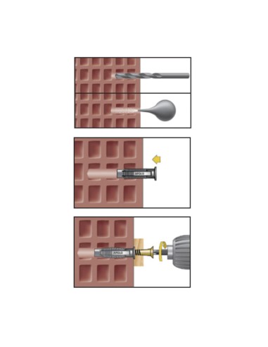 TACO NYLON Nº10 CAJA 50UNID.RATIO FX