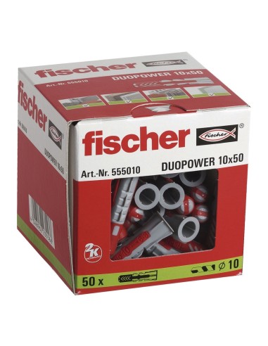 TACO DUOPOWER 8X40 CAJA 100 UD.FISCHER