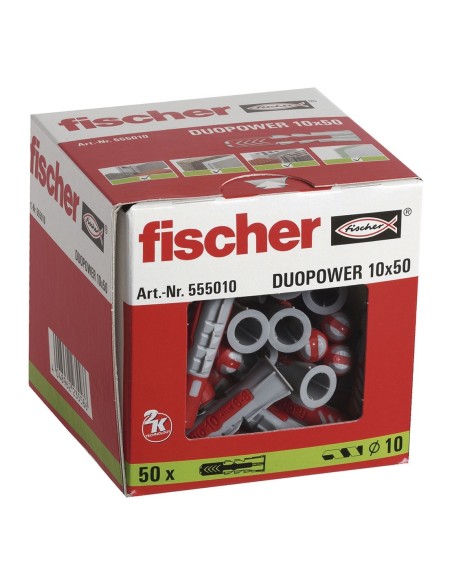 TACO DUOPOWER 8X40 CAJA 100 UD.FISCHER