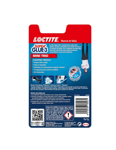 SUPER GLUE 3 MINI 3X1 GR.