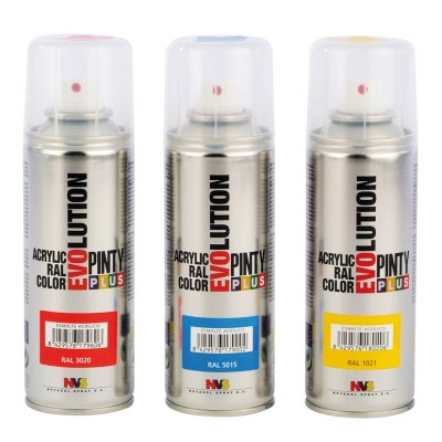 PINTURA SPRAY ACRILICA AMARILLO BR 200ML