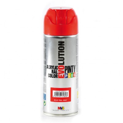 PINTURA SPRAY ACRILICA ROJO FUEGO.400ML