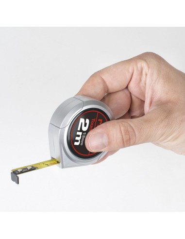 FLEXOMETRO CINTA 13/2MTS.TOUCH LOCK RATI