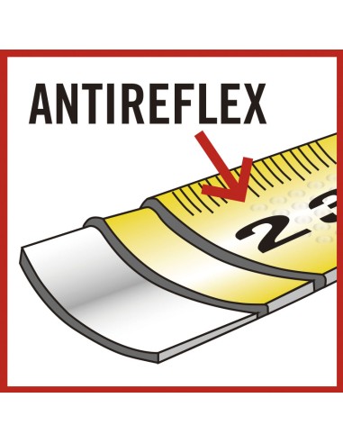 FLEXOMETRO CINTA 16/3 M. GRIP RATIO