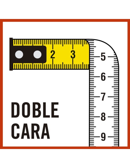 FLEXOMETRO CINTA 16/3 M. GRIP RATIO