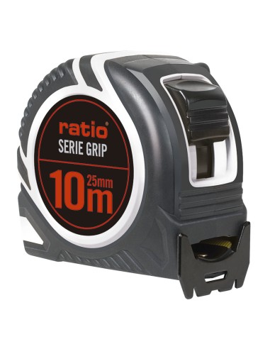 FLEXOMETRO CINTA 25/10 M. GRIP RATIO