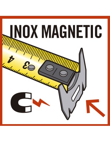 FLEXOMETRO CINTA 27/10 M. MAG.GRIP PRO