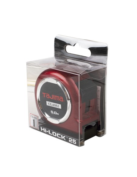 FLEXOMETRO HI-LOCK-25 5 M. CLASS1 TAJIMA