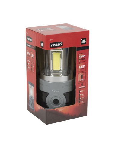 LINTERNA CAMPING COB LED 1000 LM RATIO