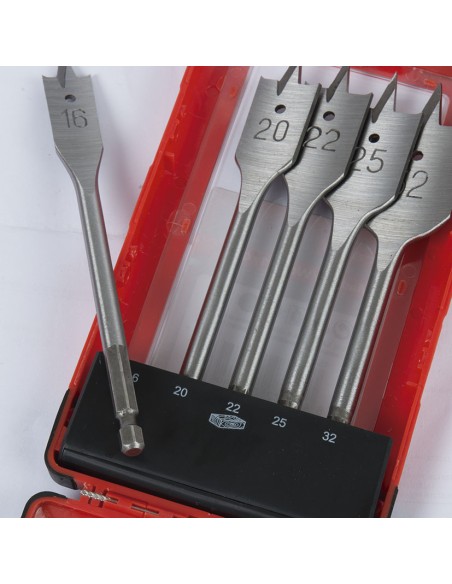 BARRENA 3 PUNTAS JGO.5 RATIO