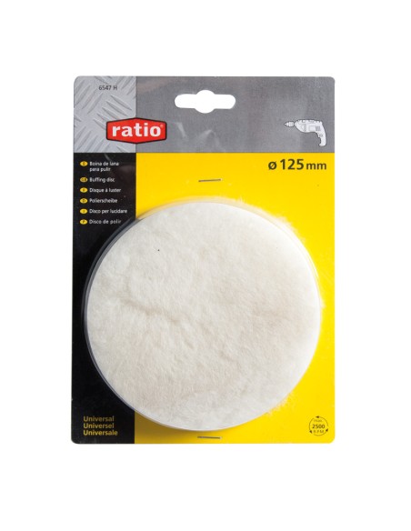 BOINA LANA PARA PULIR 125MM.RATIO