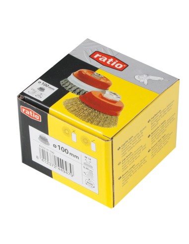 CEPILLO TAZA ALAMBRE ONDULADO 75MM