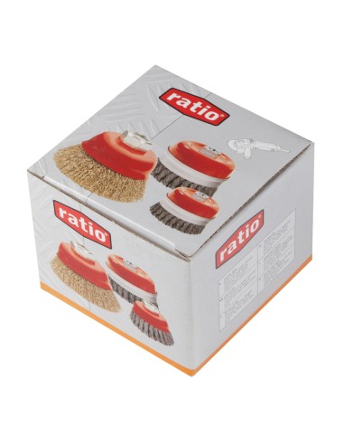 CEPILLO TAZA ALAMBRE TRENZADO 100MM