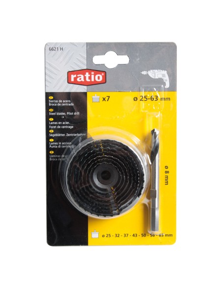 SIERRA 5 HOJAS DIA.60-95MM RATIO