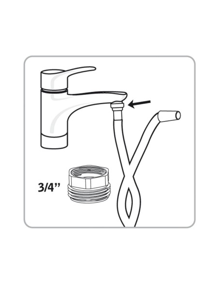ATOMIZADOR SALIDA P/MANGUERA H22/M24/100