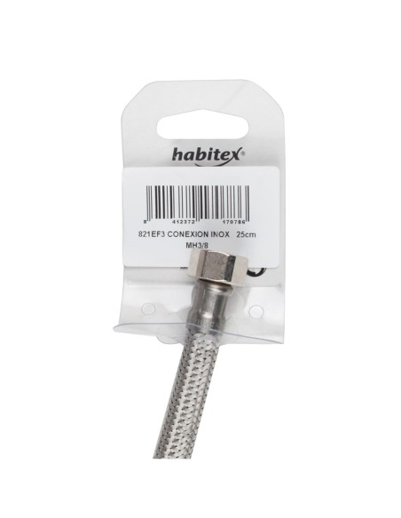 CONEXION FLEX.30 INOX.13 HH1/2"HAB.