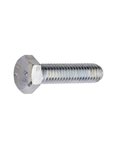 Tornillo DIN 933 rosca métrica cabeza  hexagonal M5x15 mm cincado