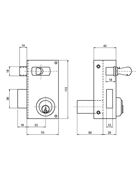 CERRAD.SOBREP.56A 70mm DCHA.BOMB.PERFIL