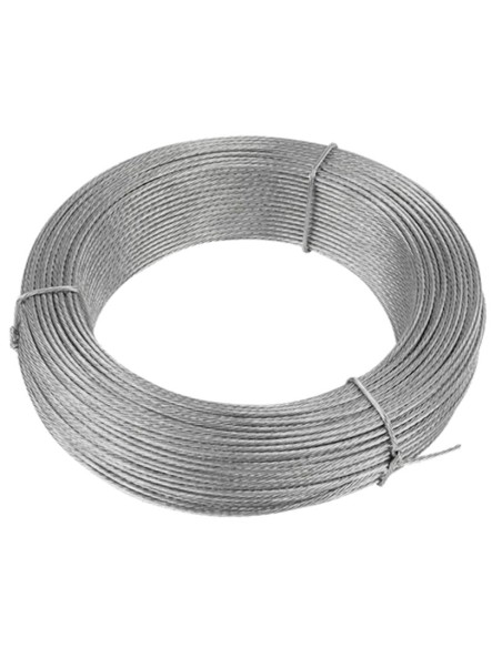 CABLE ACERO GALV.6X19+1 6MMX100M