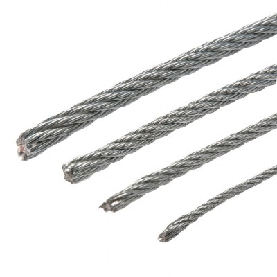 CABLE ACERO INOX.AISI-316 7X7+0 3MMX100M