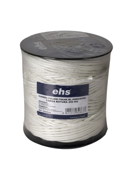 CUERDA POLIAM.TRENZ.BL.4MMX200M EHS
