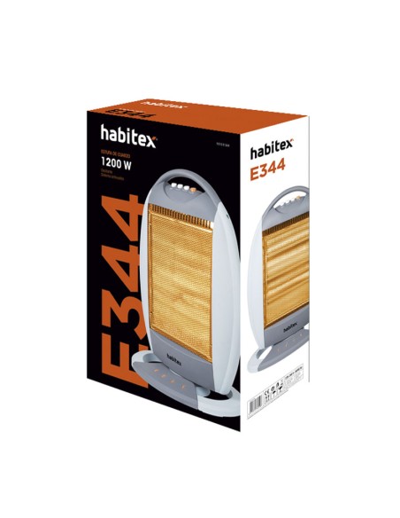 ESTUFA DE CUARZO. MOD. E344. 1200 W.