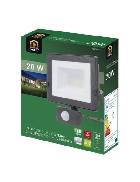 FOCO LED ALTA POT.20W STARLINE DETECTOR