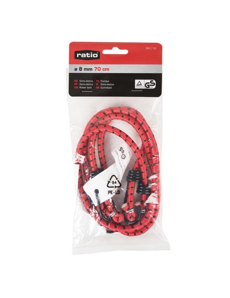 GOMA ELASTICA REDONDA 100 CM 2 UND RATIO