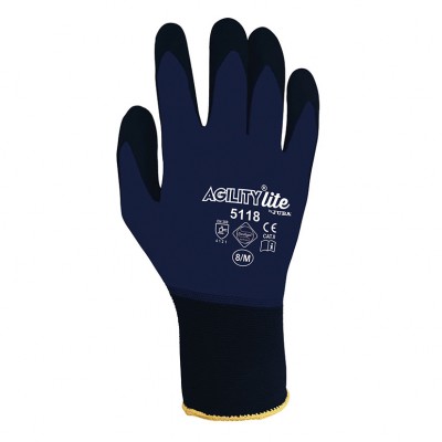 GUANTE AGILITY LITE COLOR AZUL TALLA 10