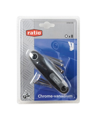 LLAVES ALLEN BOLA JGO.8 NAVAJ.RATIO