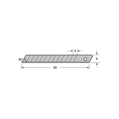 CUCHILLA LCB-30 10 UDS. TAJIMA