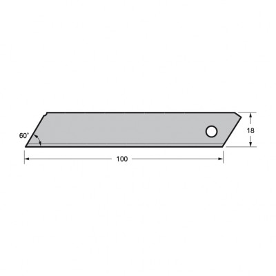 CUCHILLA LCB-50S 10 UDS. TAJIMA