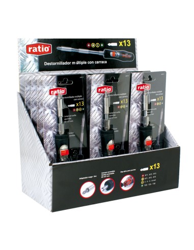 DESTORNILLADOR 13 EN 1 RATIO