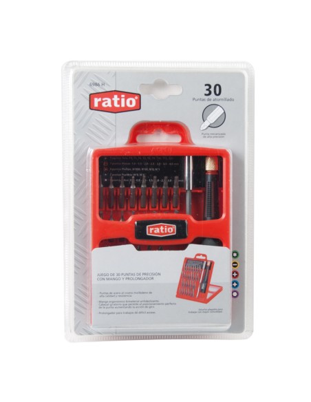 DESTORNILLADOR PRECIS.(JGO.32)RATIO
