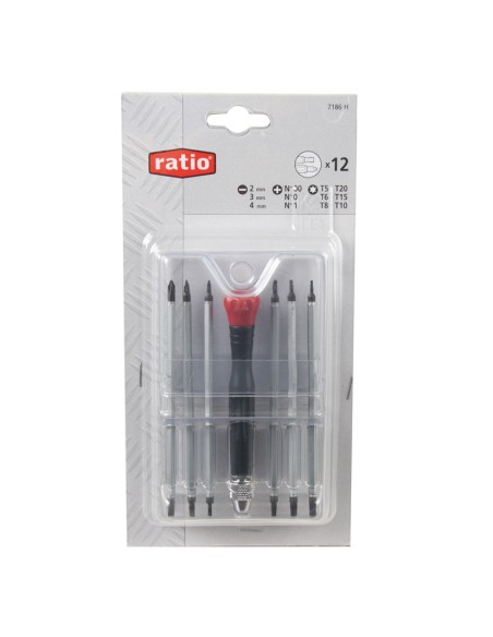 DESTORNILLADOR PRECIS.12 EN 1 RATIO