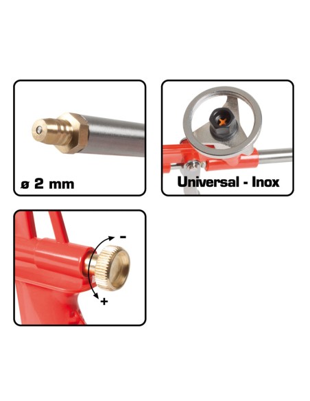 PISTOLA ESPUMA PU BASICA RATIO