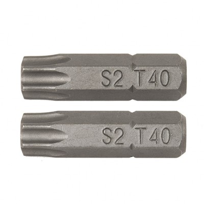 PUNTAS 25MM.TORX Nº.15 JGO.2 RATIO