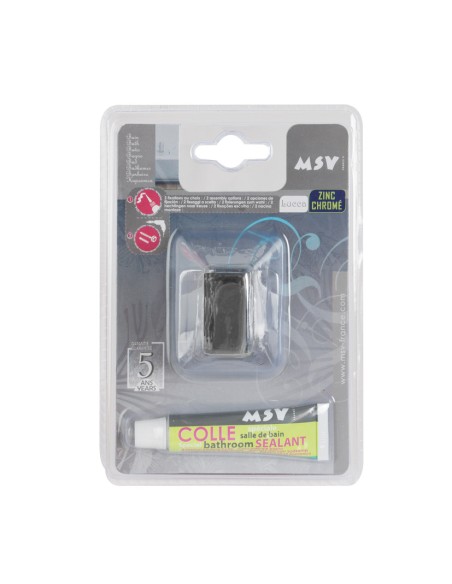 COLGADOR BAÑO CROMADO LUCCA