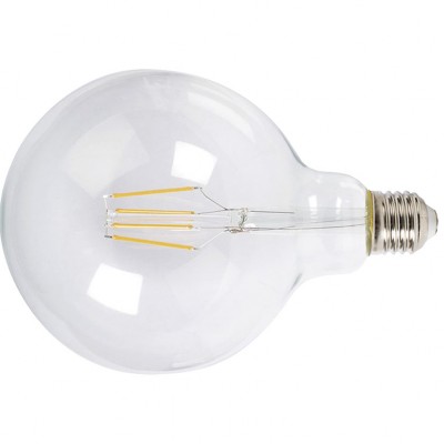 LAMP.LED FILAM.GLOBO G125  6W 6400K TRAN